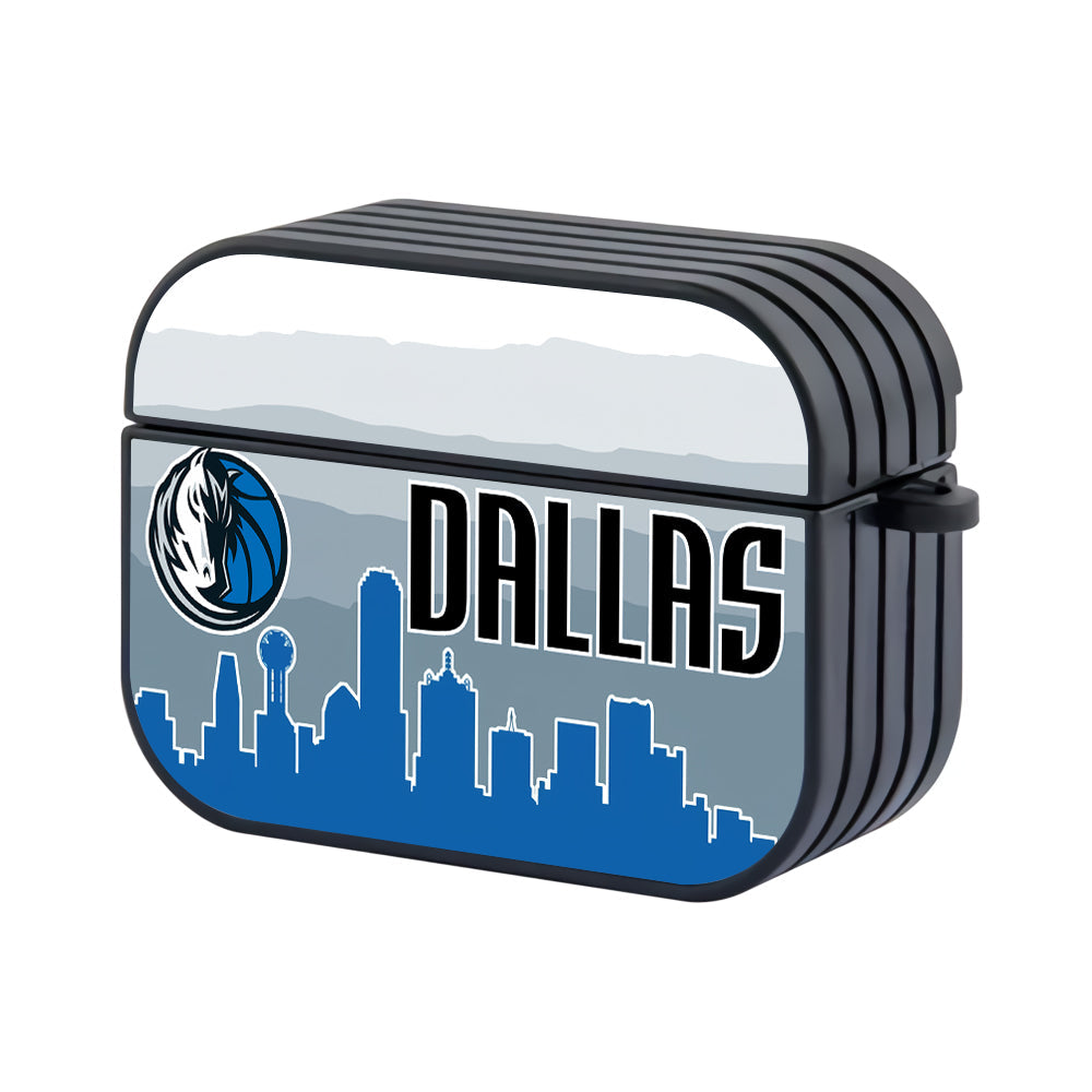 Dallas Mavericks City And Logo Hard Plastic Case Cover For Apple Airpods Pro 3 - Ezzystore