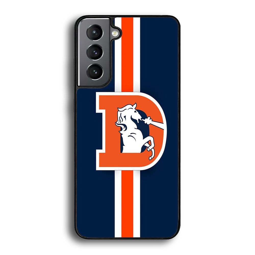 Denver Broncos Stripe Samsung Galaxy S24 Case - Ezzystore