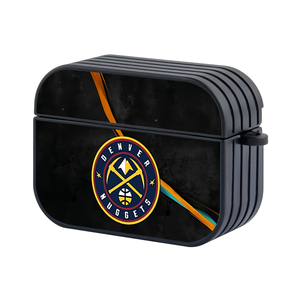 Denver Nuggets Logo Team Hard Plastic Case Cover For Apple Airpods Pro - Ezzystore
