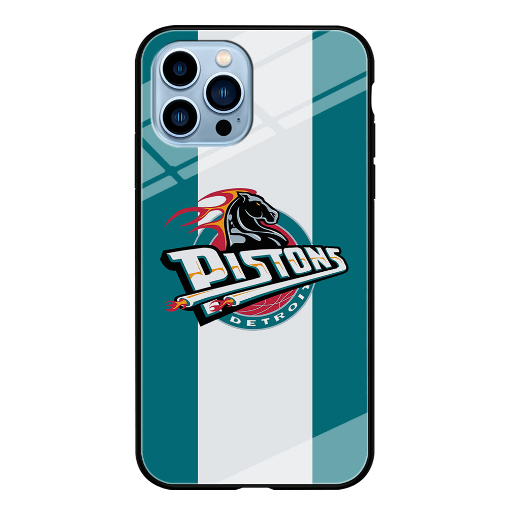 Detroit Pistons NBA Team iPhone 15 Pro Case