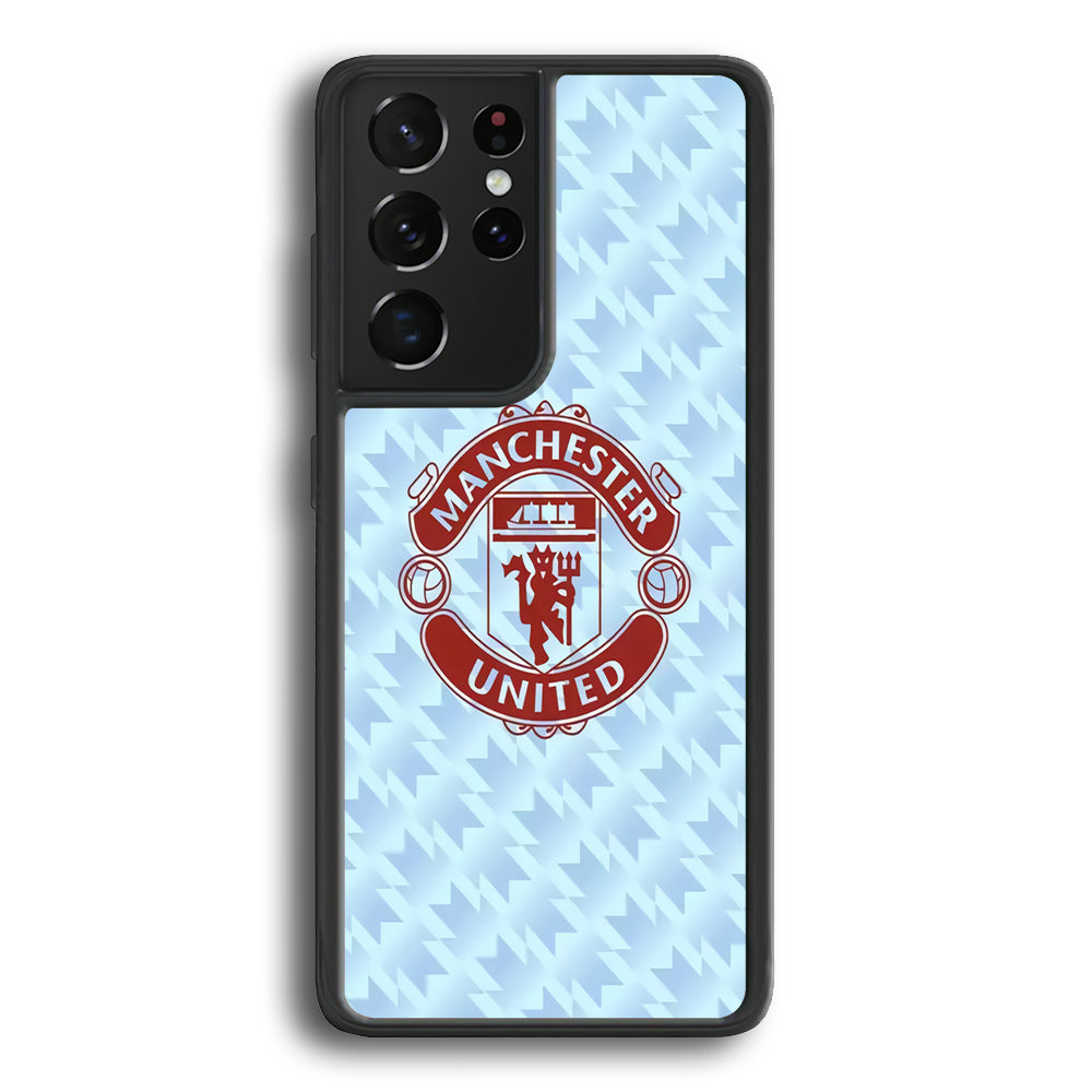 EPL Manchester United Pattern of Jersey Samsung Galaxy S23 Ultra Case - Ezzystore