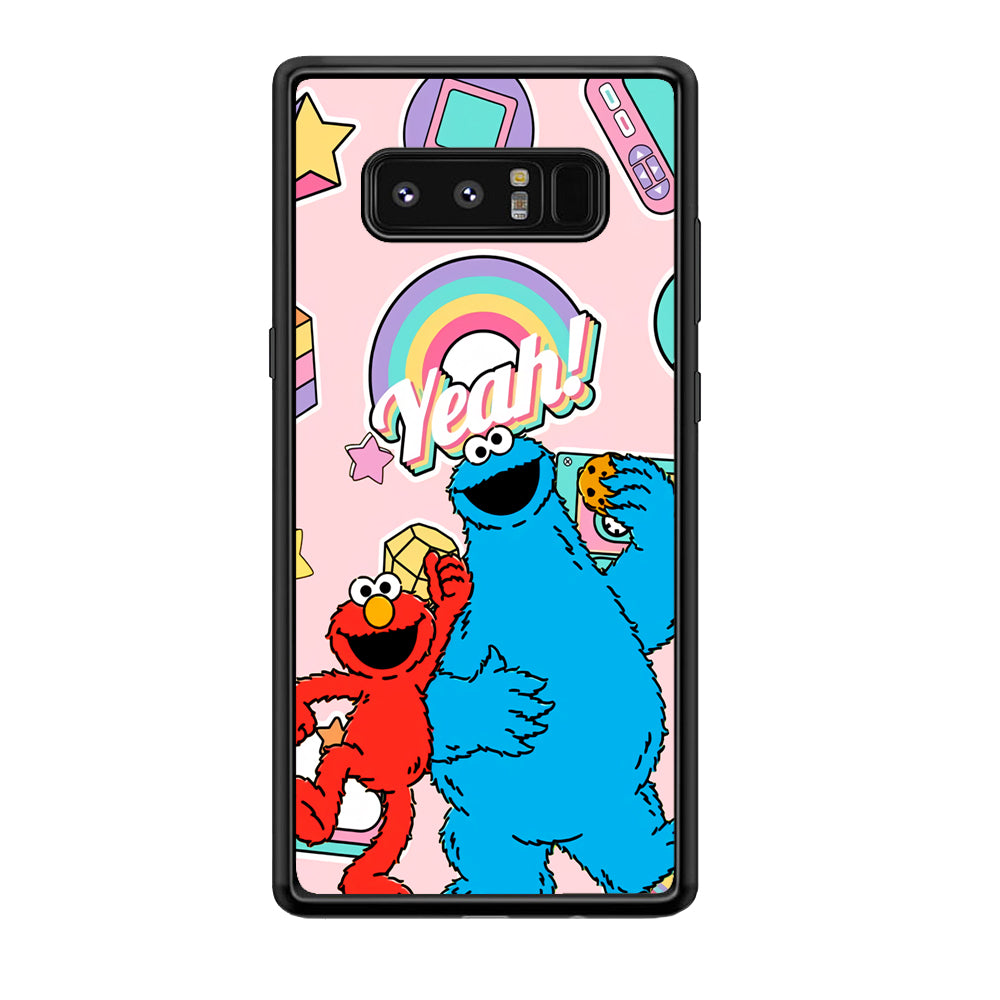 Elmo And Cookie Vintage Style Samsung Galaxy Note 8 Case