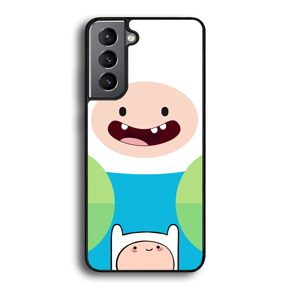Fin Adventure Time Smiling Face Samsung Galaxy S24 Case - Ezzystore