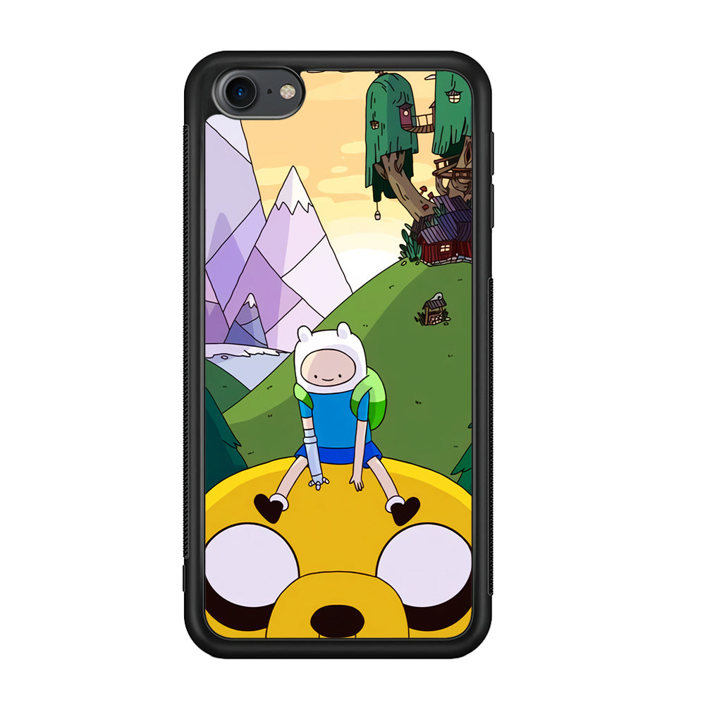 Fin And Jake Adventure Time Sad Moment iPod Touch 6 Case - Ezzystore