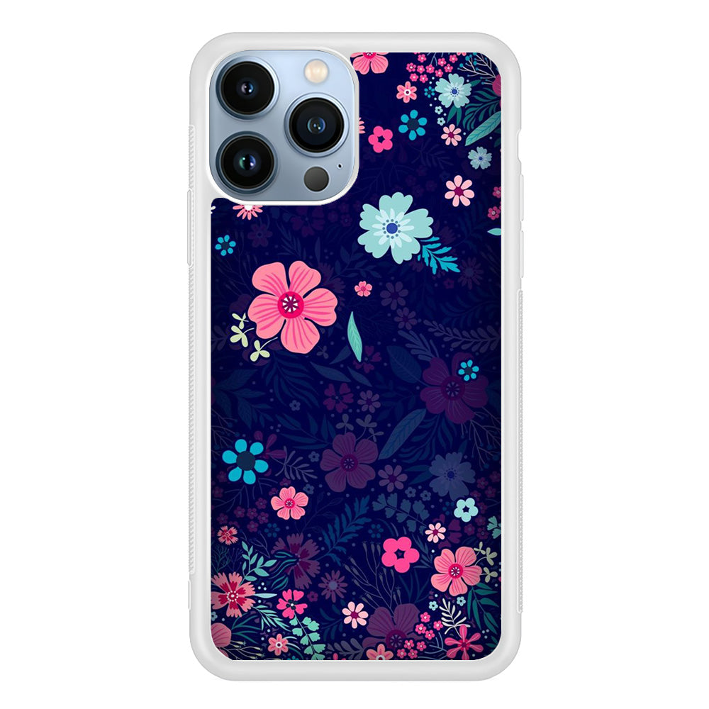 Flowers And The Deep Colours iPhone 14 Pro Case