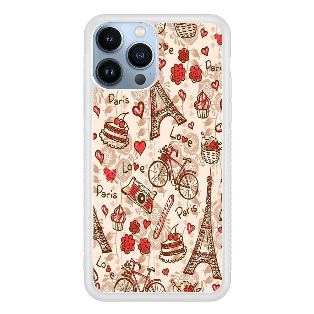 Flowers Beauty In Paris Wallpaper iPhone 15 Pro Case