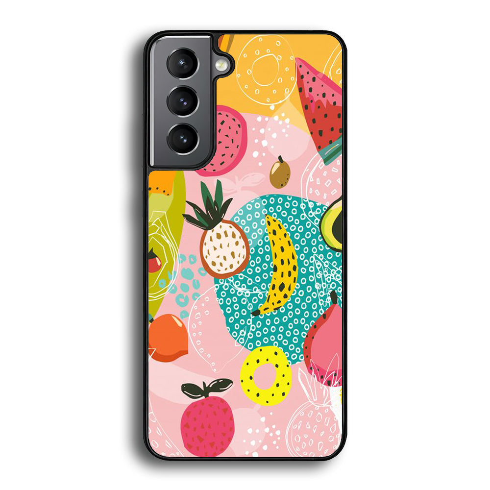Fruit Mix Dessert Samsung Galaxy S24 Plus Case - Ezzystore