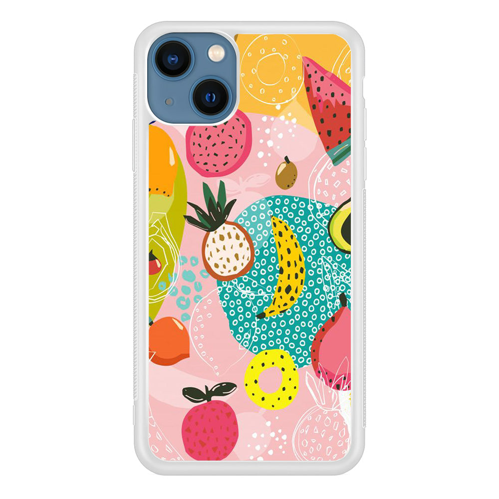 Fruit Mix Dessert iPhone 14 Plus Case