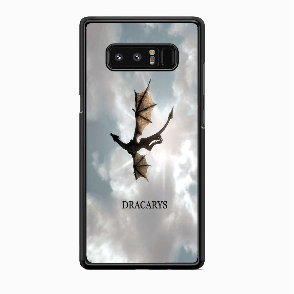 Game Of Thrones Dracarys Dragon Flying In The Sky Samsung Galaxy Note 8 Case
