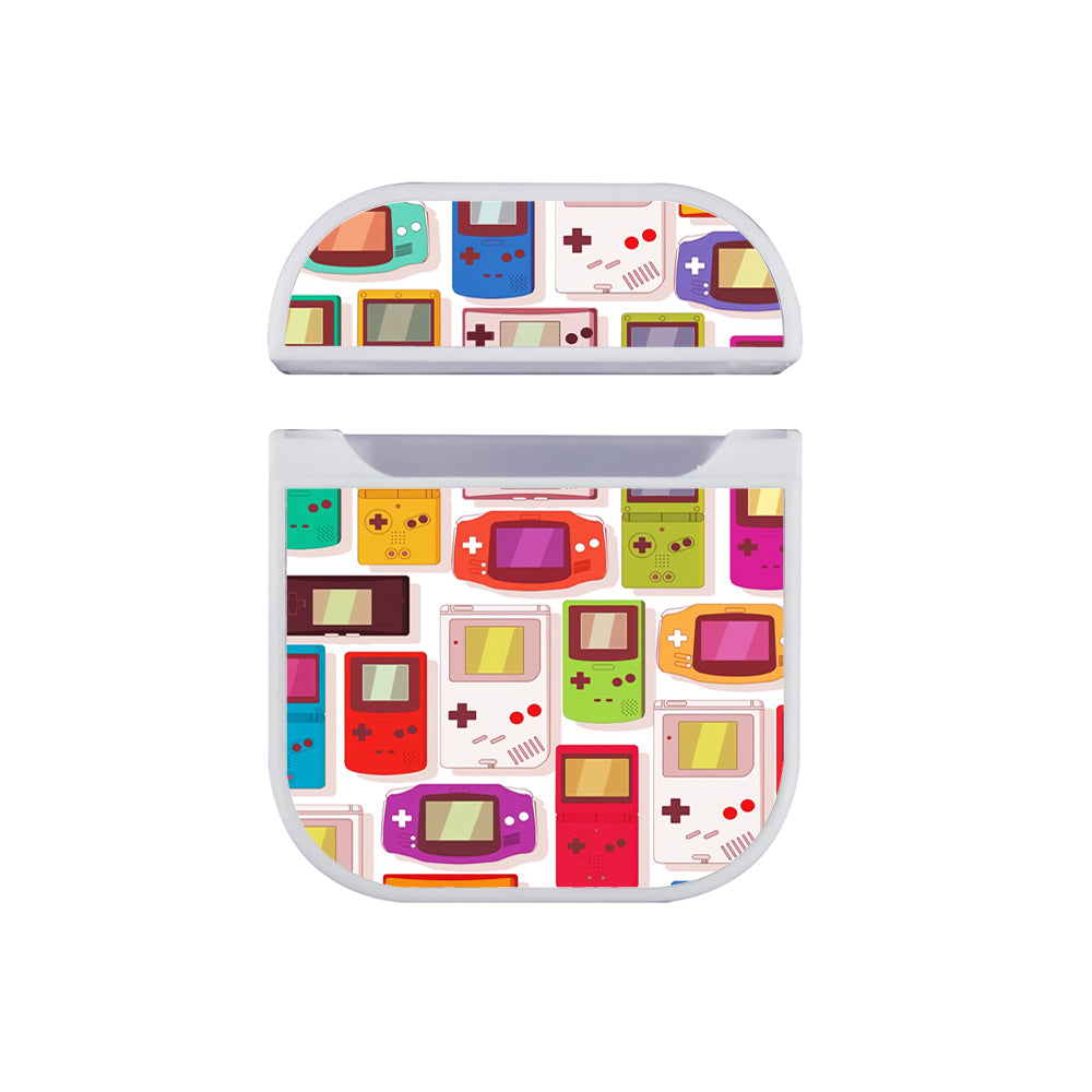 Game console Pocket Retro Hard Plastic Case Cover For Apple Airpods