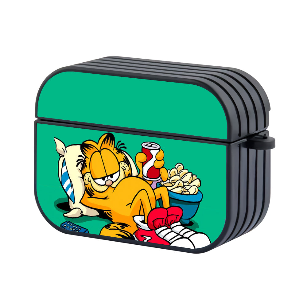 Garfield Relax Time Hard Plastic Case Cover For Apple Airpods Pro 3 - Ezzystore