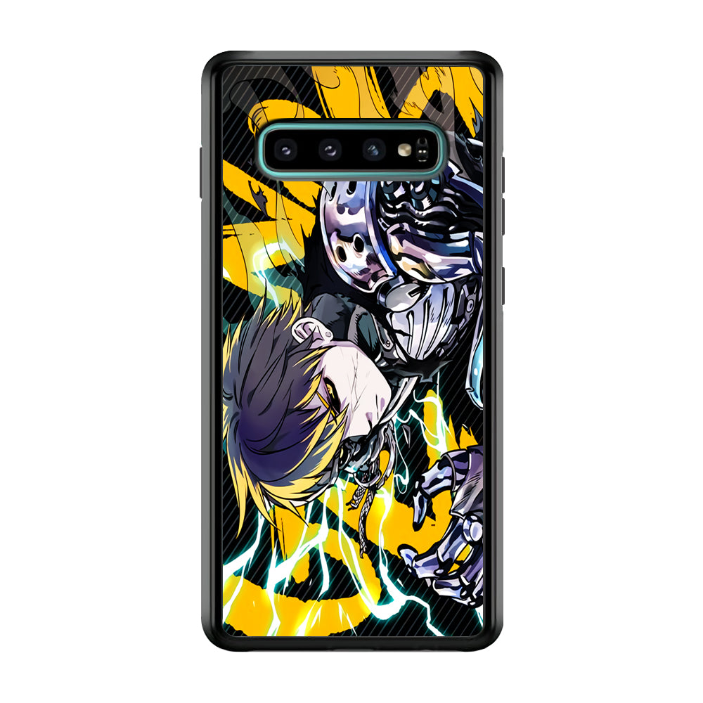 Genos One Punch Man Battle Mode Samsung Galaxy S10 Case
