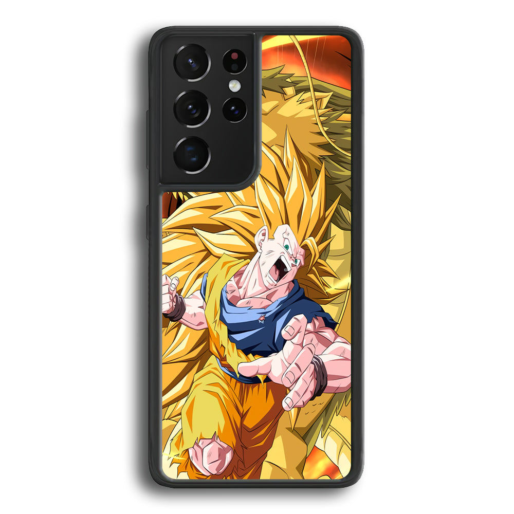 Goku Saiyan Dragon Samsung Galaxy S24 Ultra Case - Ezzystore