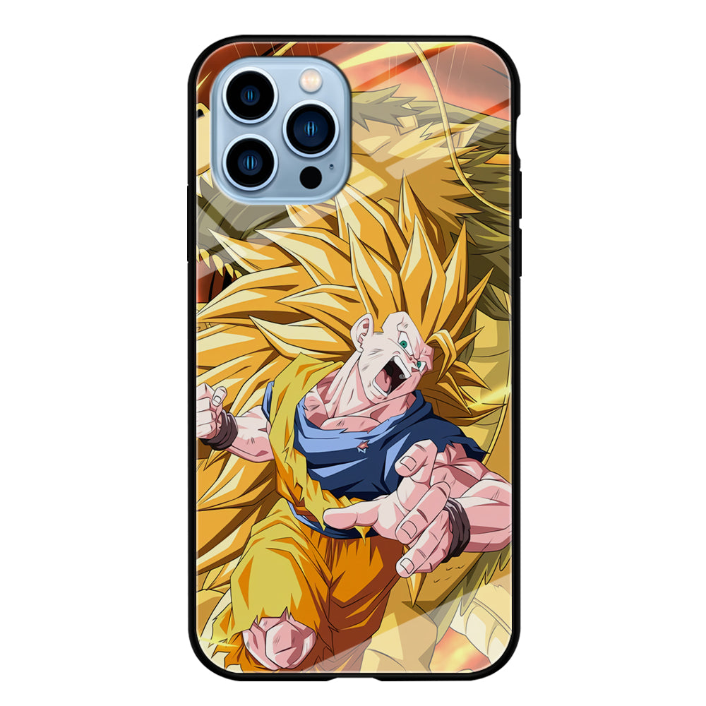 Goku Saiyan Dragon iPhone 14 Pro Max Case