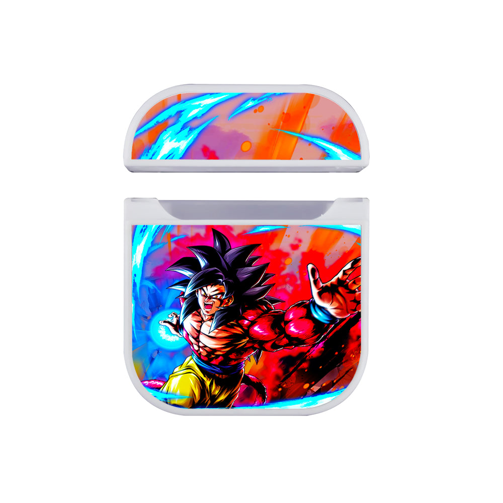 Goku Super Saiyan 4 Dragon Ball Hard Plastic Case Cover For Apple Airpods