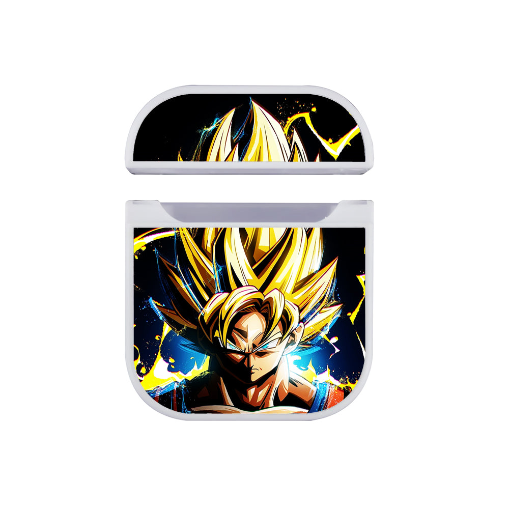 Goku Super Saiyan Dragon Ball Z Hard Plastic Case Cover For Apple Airpods