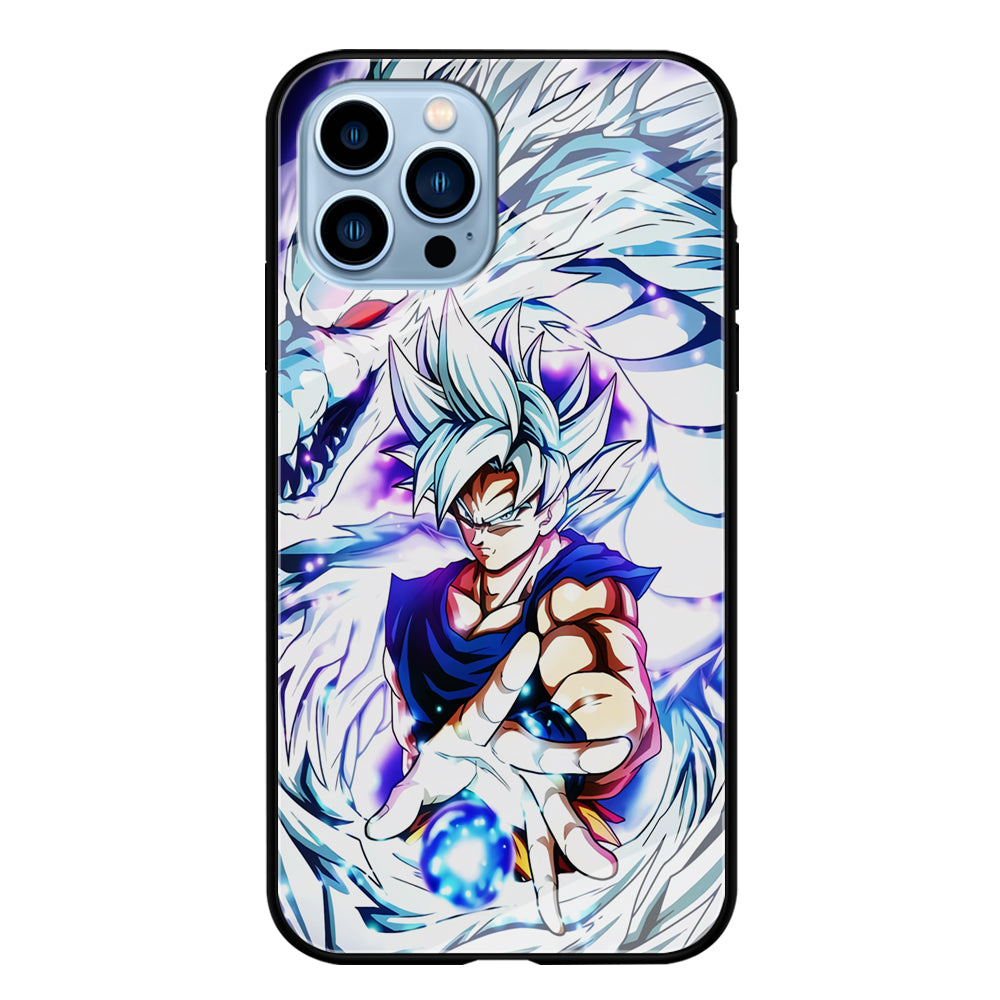 Goku White Dragon iPhone 14 Pro Max Case