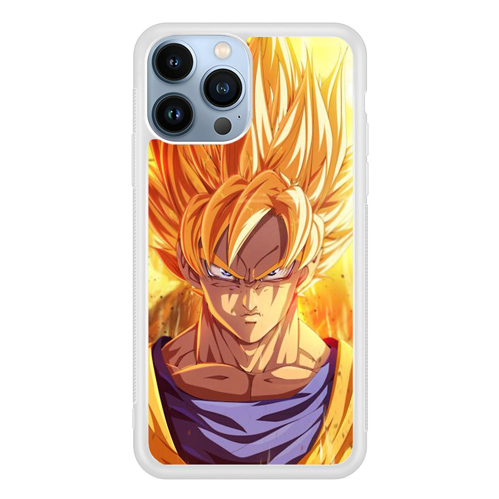 Goku Yellow Super Saiyan iPhone 14 Pro Max Case