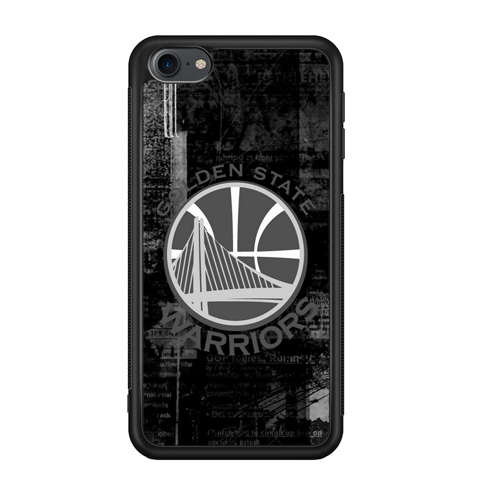 Golden State Warriors Grey Word Abstract iPod Touch 6 Case - Ezzystore