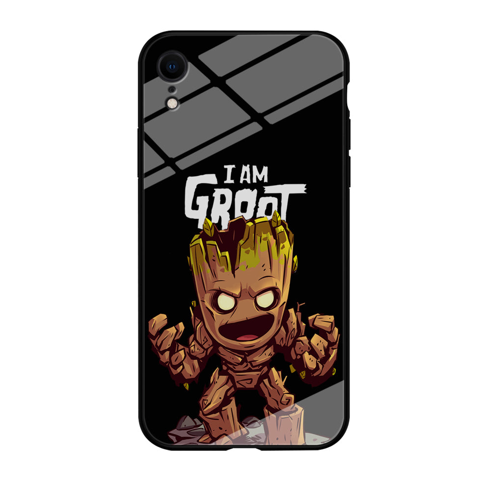 Groot Angry Mode iPhone XR Case
