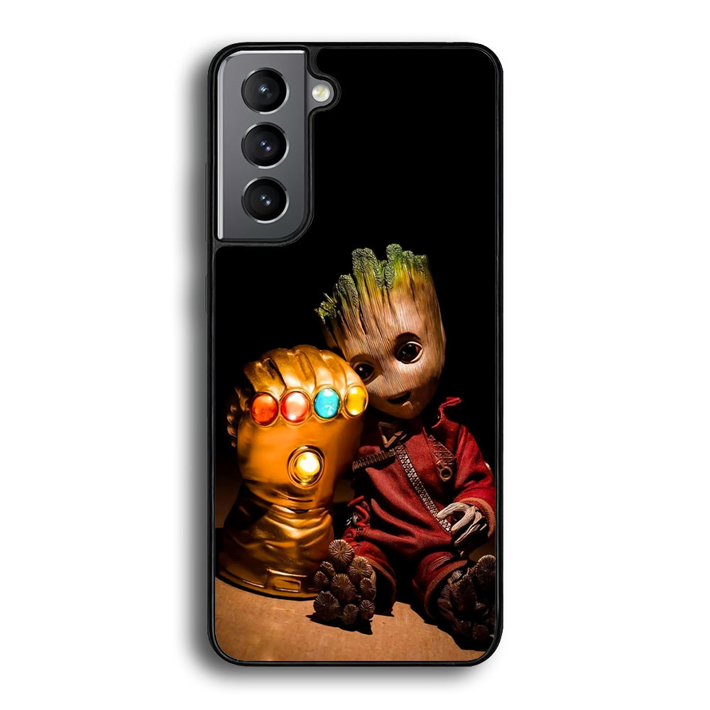 Groot Thanos Infinity Gauntlet Samsung Galaxy S22 Case - Ezzystore