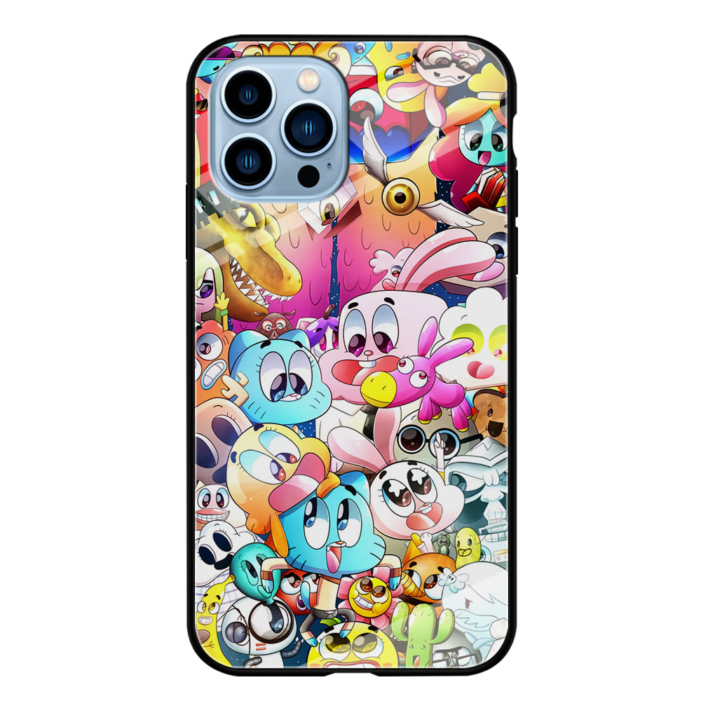 Gumball All Character iPhone 15 Pro Case