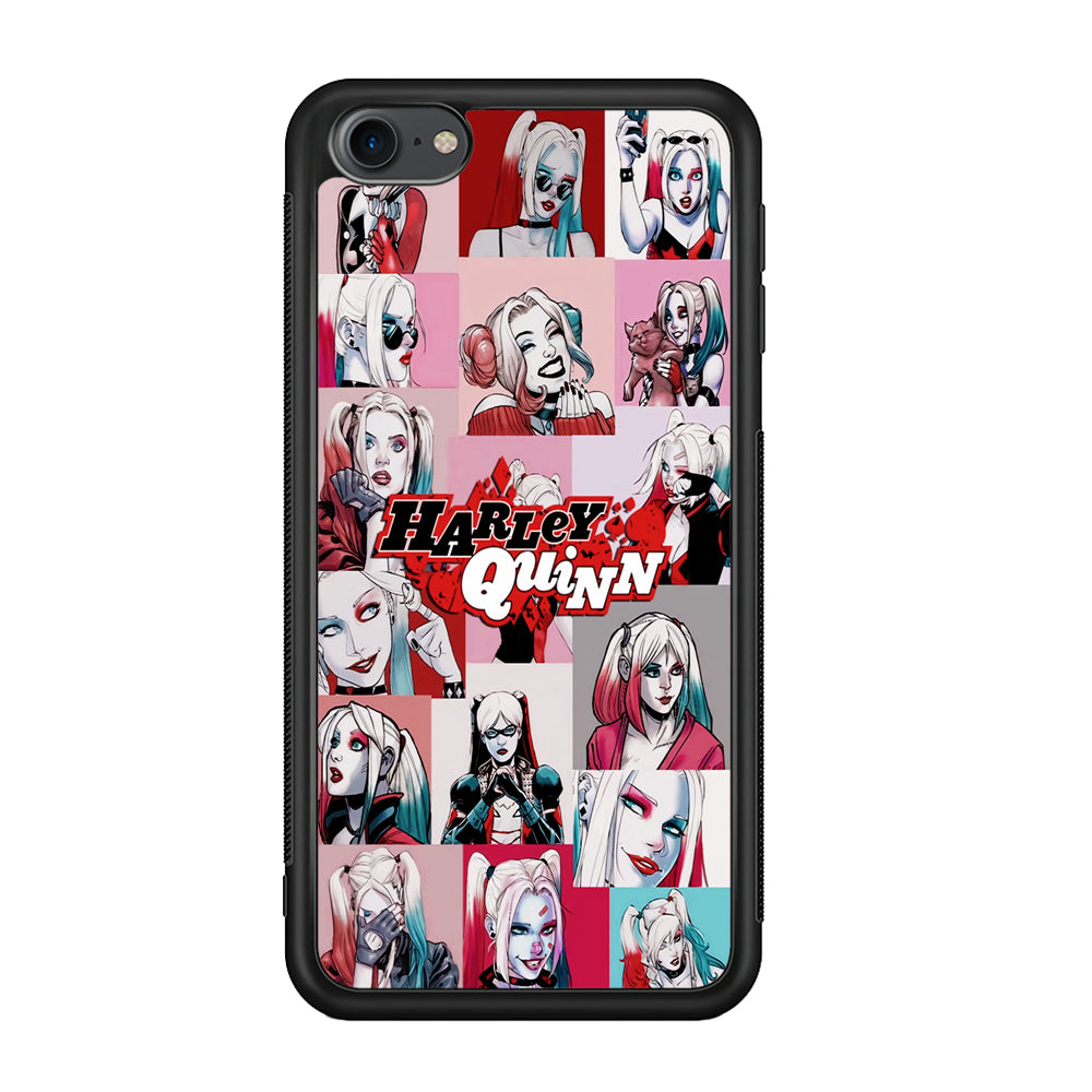 Harley Quinn Collage Of Expression iPod Touch 6 Case - Ezzystore