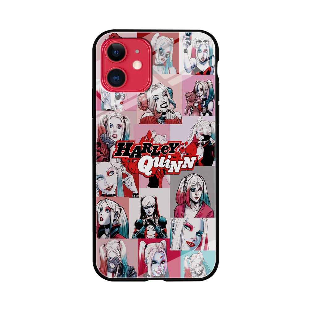 Harley Quinn Collage Of Expression iPhone 11 Case