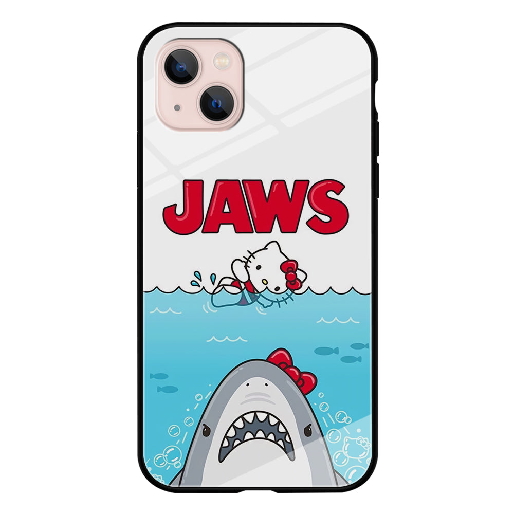 Hello Kitty Jaws Shark iPhone 14 Plus Case