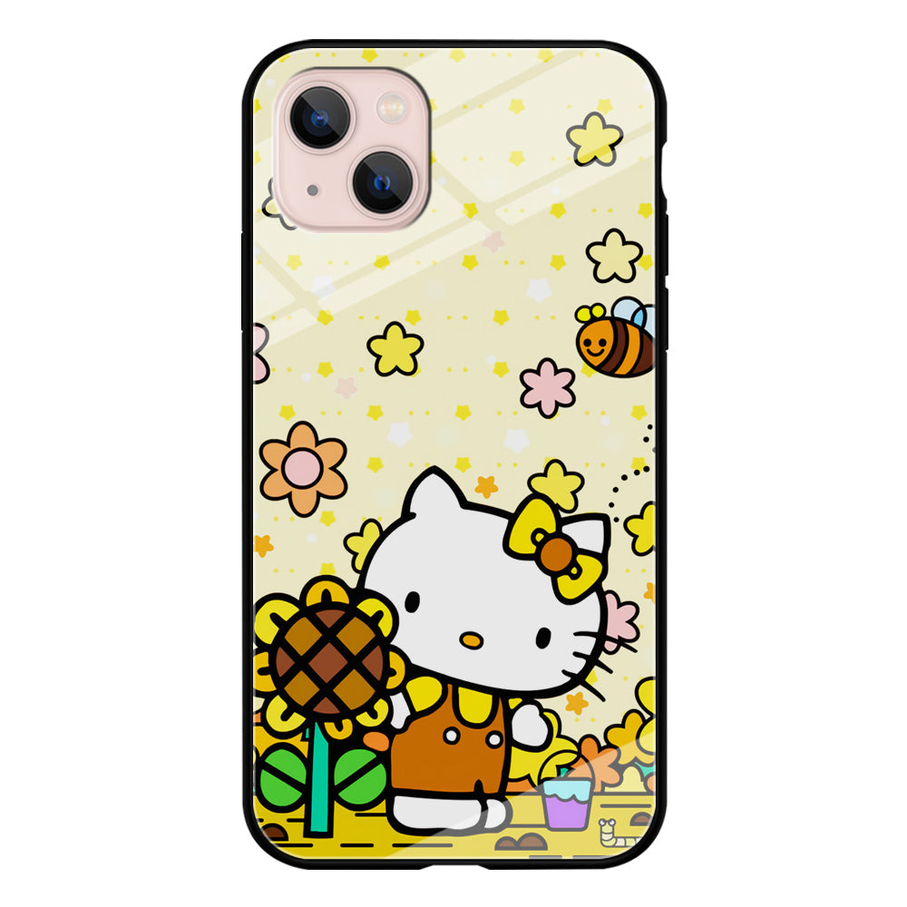Hello Kitty Sun Flowers iPhone 14 Case