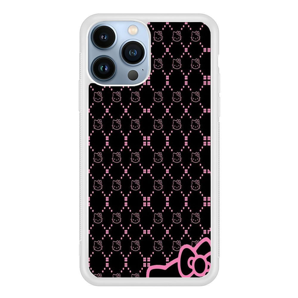 Hello Kitty Black Pink iPhone 14 Pro Max Case