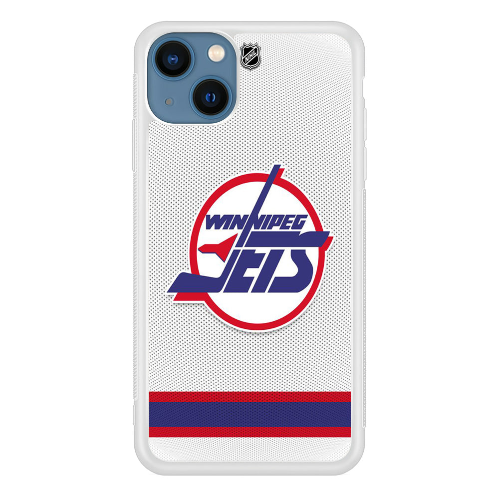 Hockey NHL Winnipeg Jets Jersey iPhone 15 Case