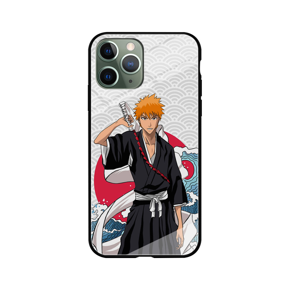 Ichigo Kurosaki Wave And Pattern iPhone 11 Pro Max Case