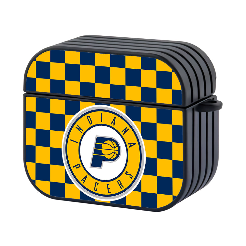 Indiana Pacers Logo Team Hard Plastic Case Cover For Apple Airpods 4 - Ezzystore