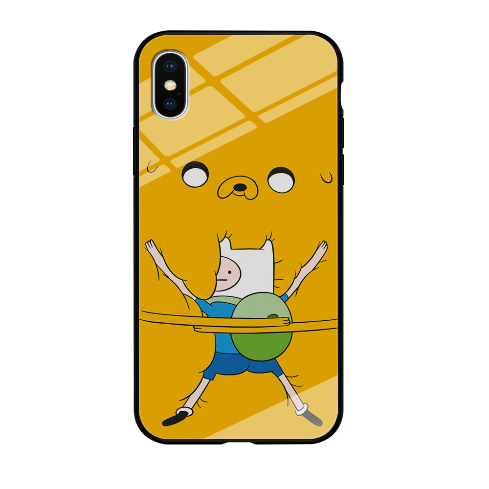 Jake And Fin Big Hug iPhone XS Case