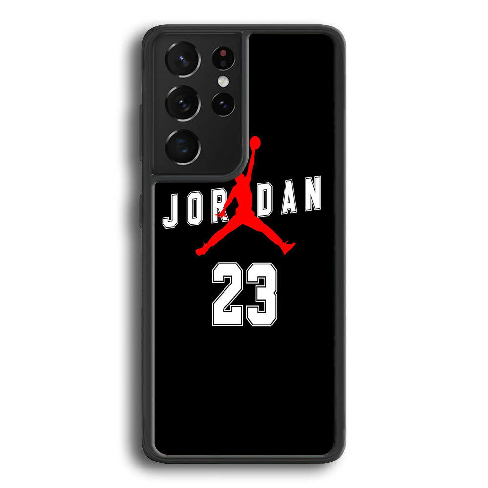 Jordan Black 23 Samsung Galaxy S24 Ultra Case - Ezzystore
