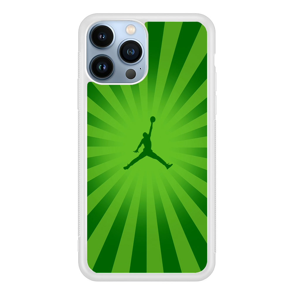 Jordan Blaster Green Combination iPhone 15 Pro Case