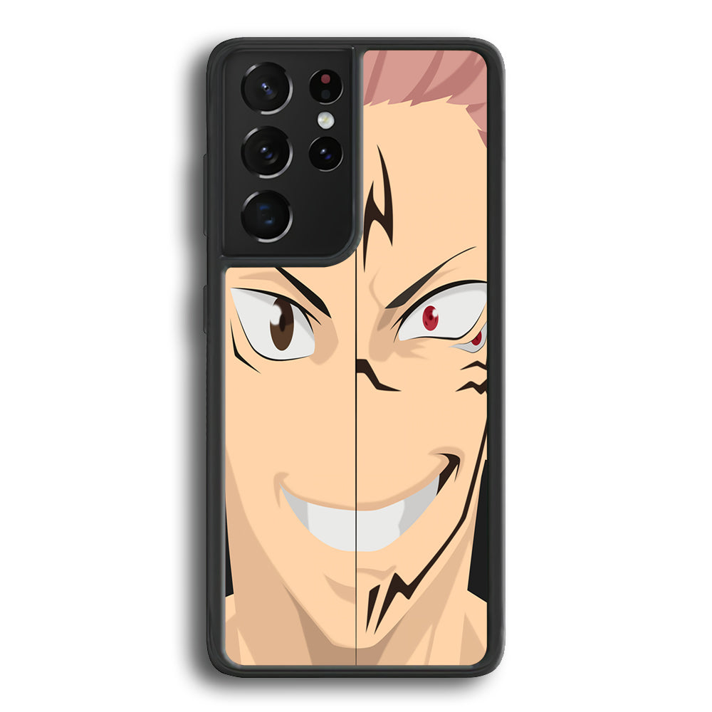 Jujutsu Kaisen Yuji x Sukuna Samsung Galaxy S24 Ultra Case - Ezzystore
