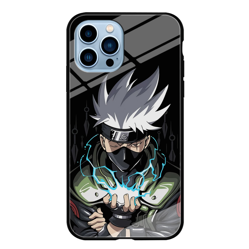 Kakashi Chidori And Sharingan iPhone 13 Pro Case