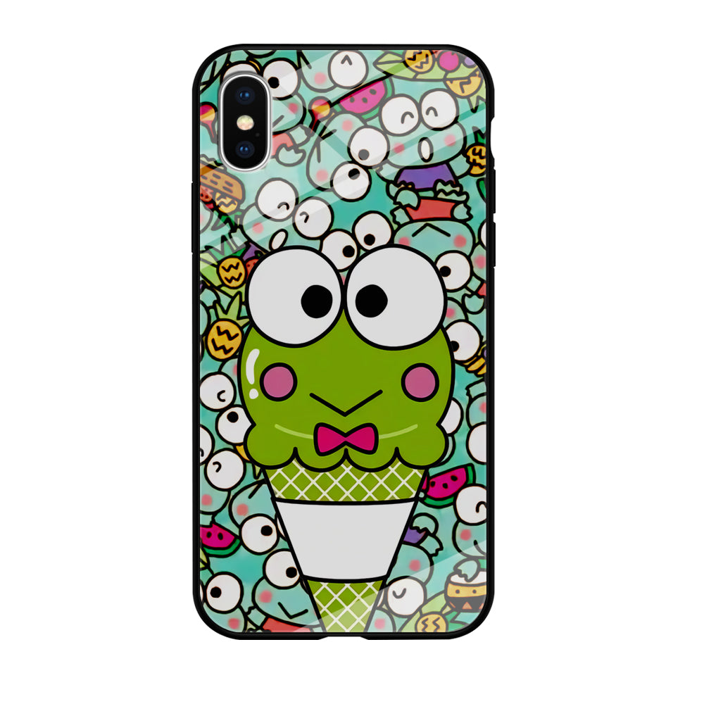 Keroppi Ice Cream Cones iPhone X Case
