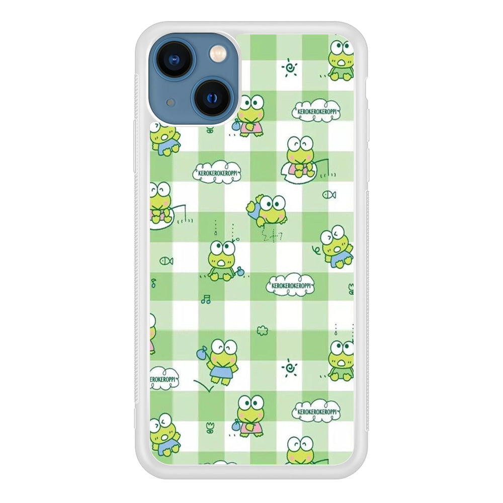 Keroppi Flannel iPhone 14 Plus Case