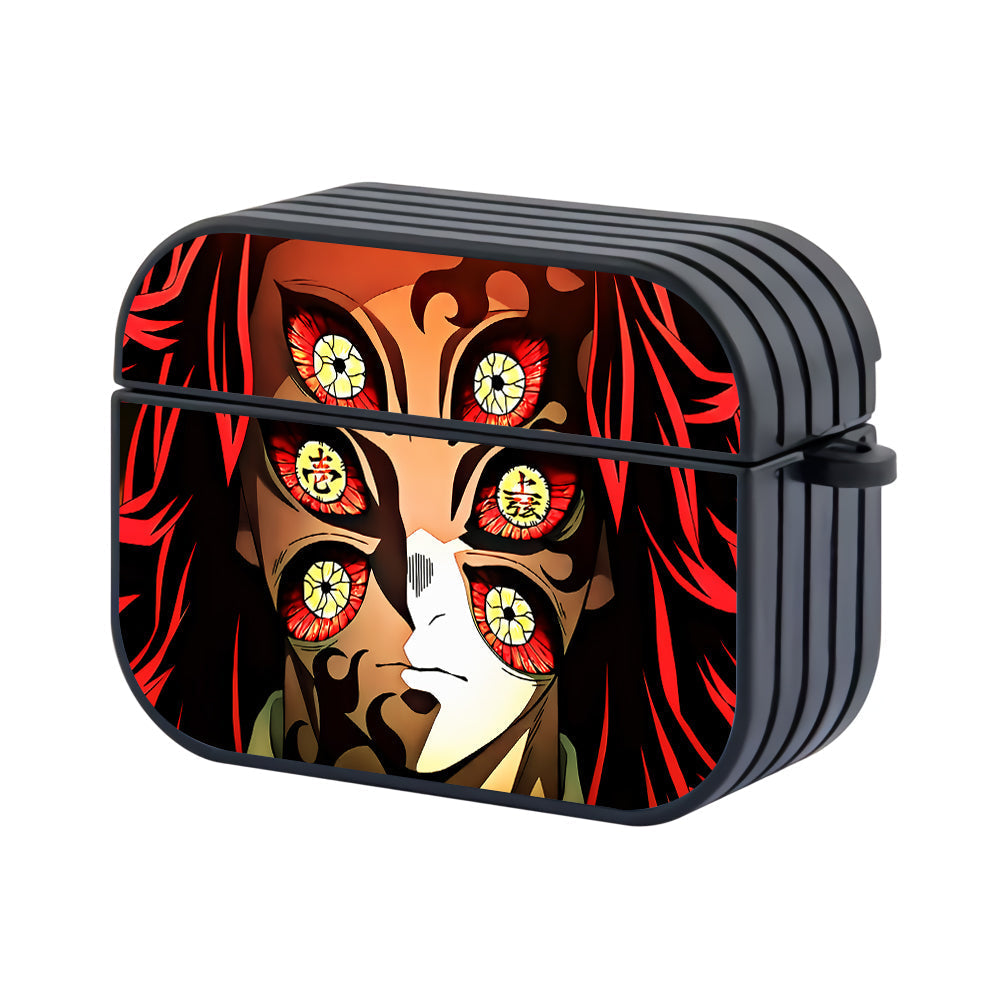 Kimetsu No Yaiba Kokushibo Upper Moon Demon Hard Plastic Case Cover For Apple Airpods Pro 3 - Ezzystore