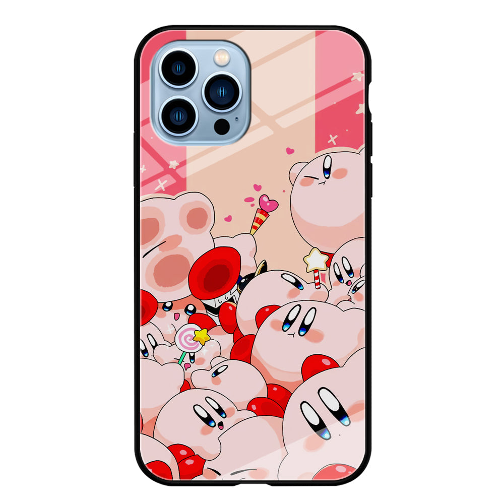 Kirby Cute Party iPhone 15 Pro Case
