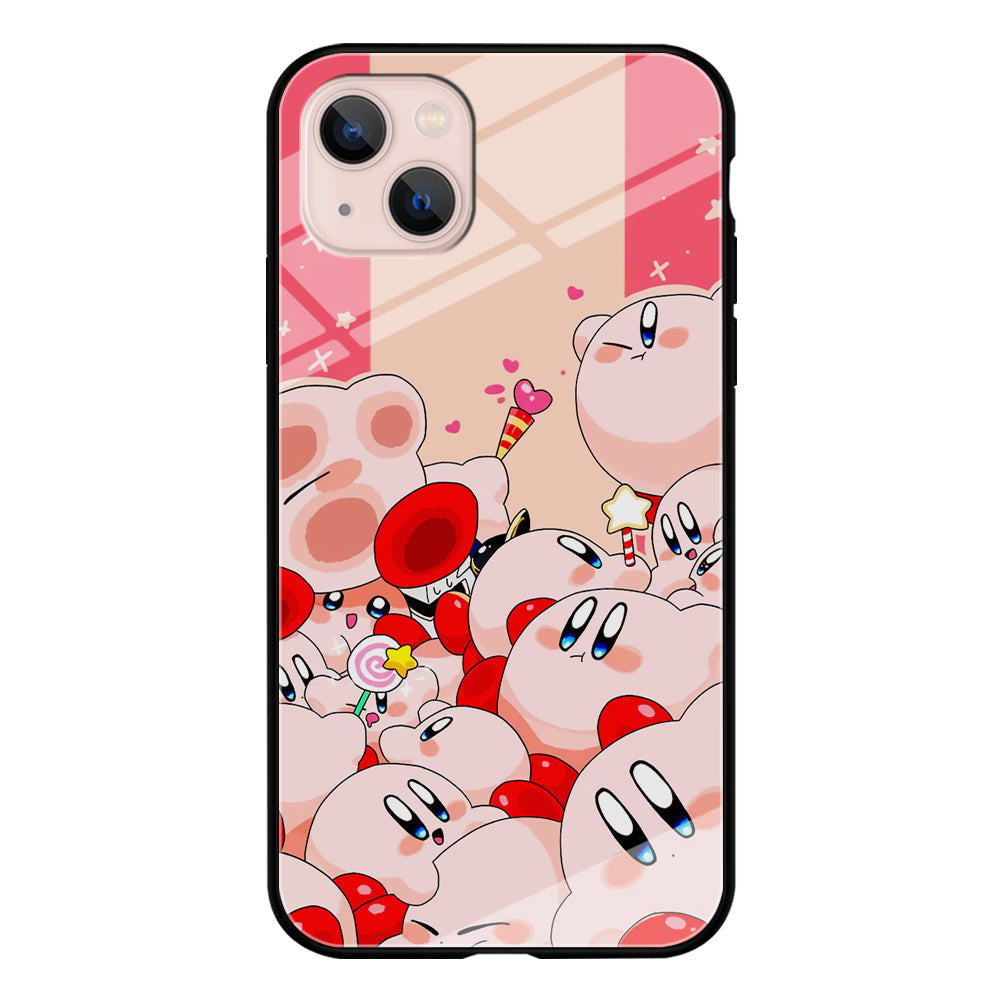 Kirby Cute Party iPhone 15 Case