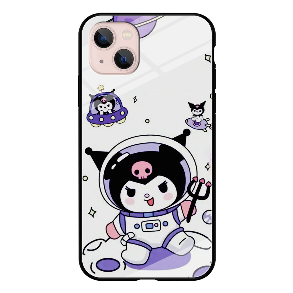 Kuromi Astronaut Cosplay iPhone 14 Plus Case