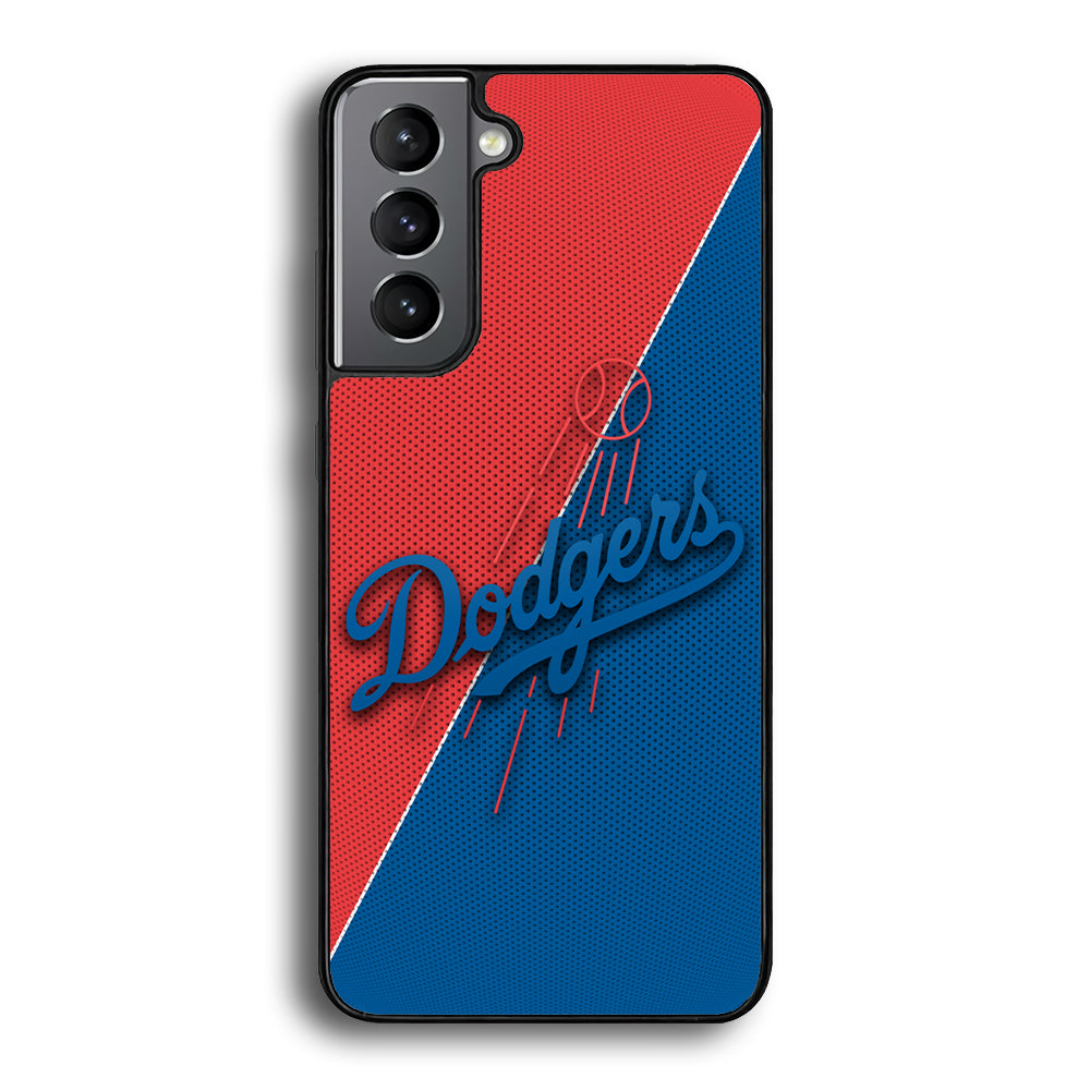 LA Dodgers Red And Blue Colour Samsung Galaxy S21 Plus Case - Ezzystore