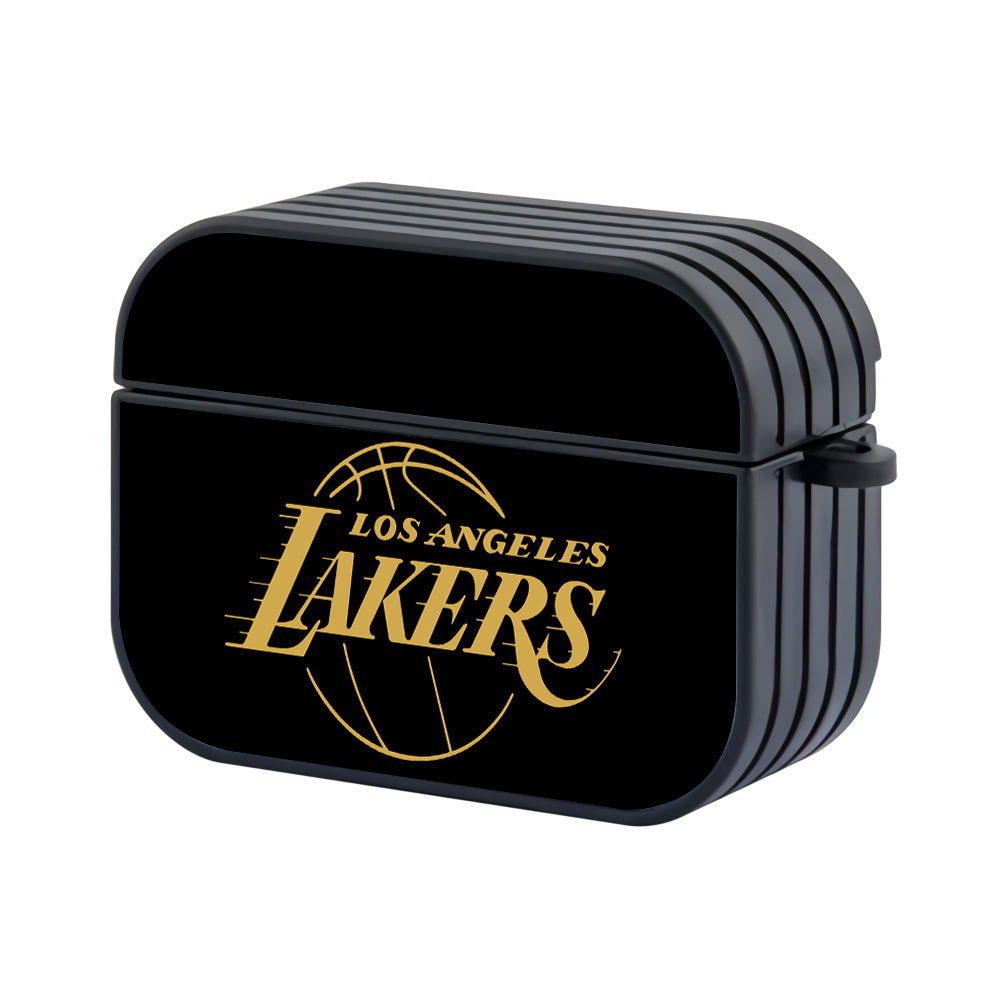 Lakers Gold Logo Hard Plastic Case Cover For Apple Airpods Pro 3 - Ezzystore