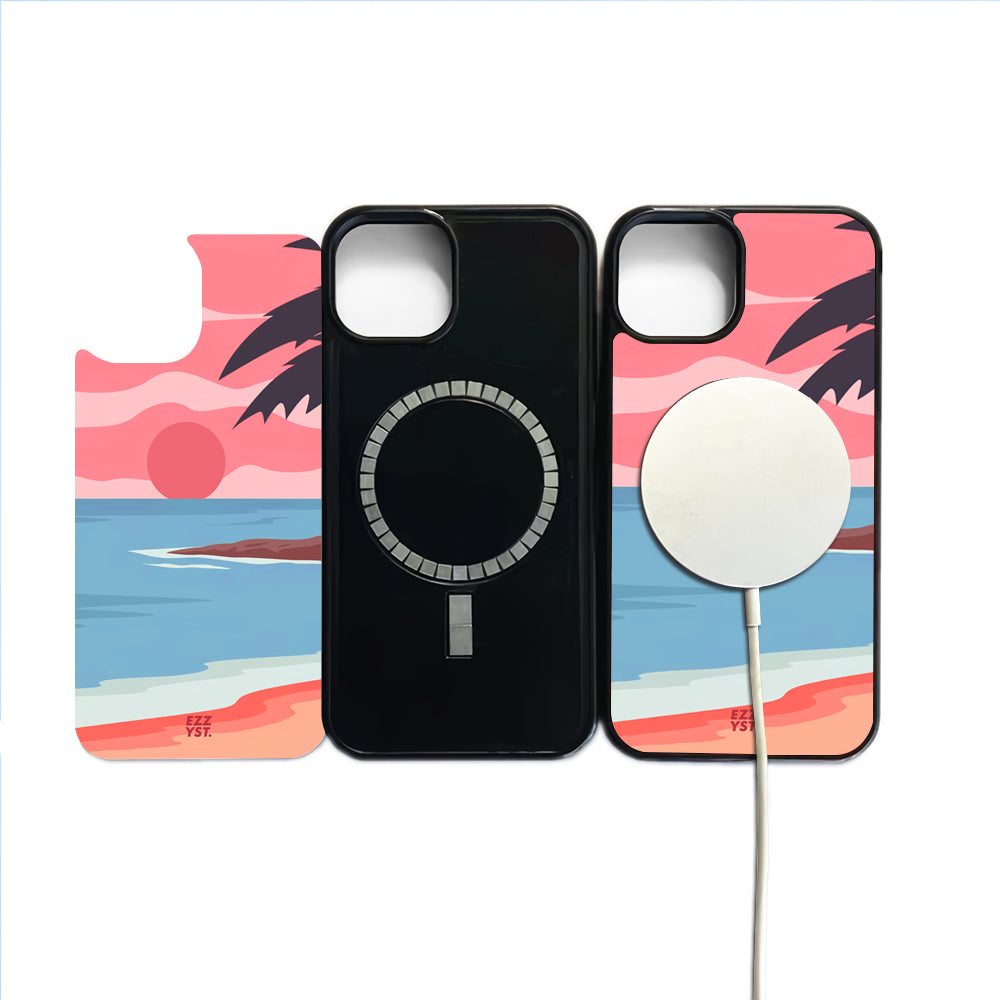 Layer Colour Beach Magsafe iPhone Case