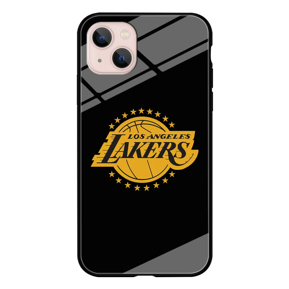 Los Angeles Lakers Black Logo iPhone 14 Case