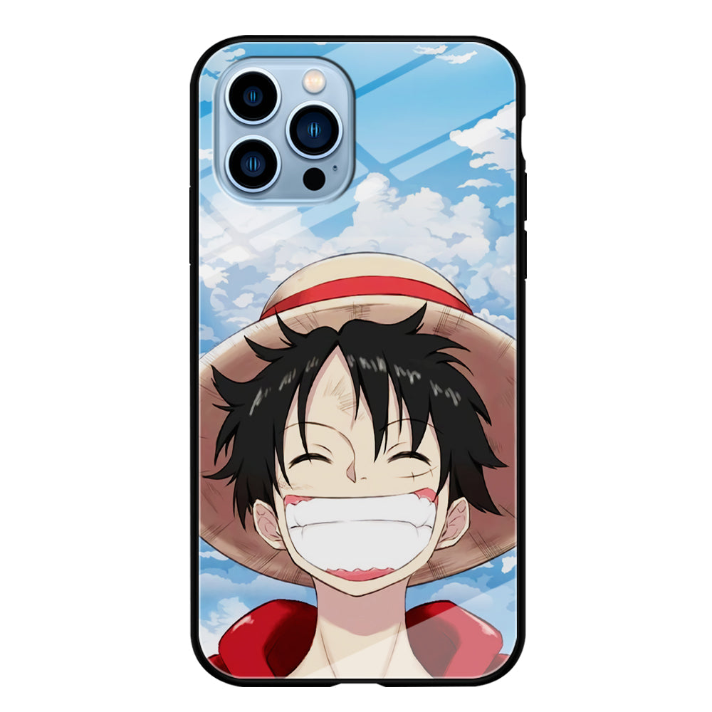 Luffy One Piece Warm Smile iPhone 14 Pro Max Case